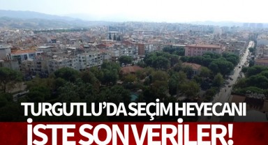 Turgutlu’da seçim heyecanı sürüyor: İşte son veriler