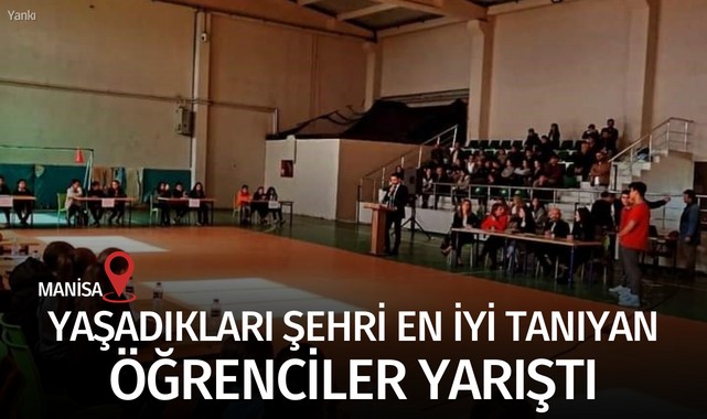 Yaşadıkları şehri en iyi tanıyan öğrenciler yarıştı