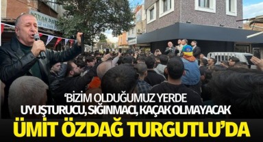 Zafer Partisi Genel Başkanı Ümit Özdağ Turgutlu'da