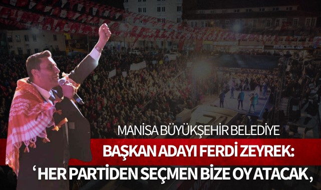 Zeyrek: "Her partiden seçmen bize oy atacak"