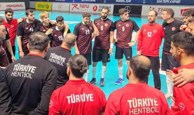 A Milli Erkek Hentbol Takımı, Kuveyt ile İzmir'de hazırlık kampı yapacak