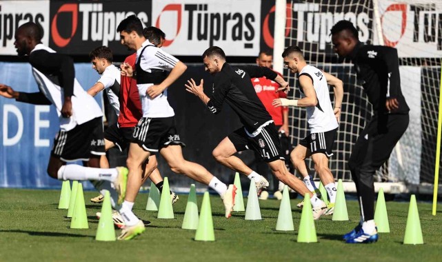 Beşiktaş, Fenerbahçe maçı hazırlıklarını tamamladı