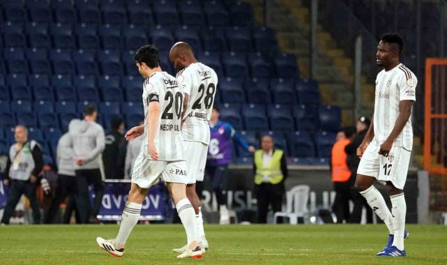 Beşiktaş'ın galibiyet hasreti 4 maça çıktı
