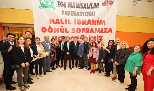 Ege Manisalılar Federasyonundan  2 bin kişilik iftar sofrası