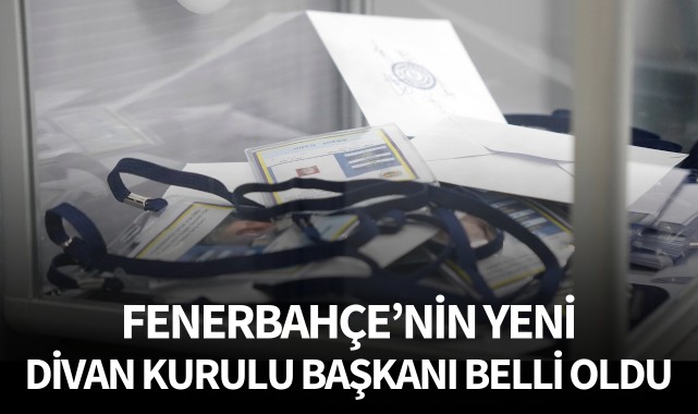 Fenerbahçe’nin yeni divan kurulu başkanı belli oldu