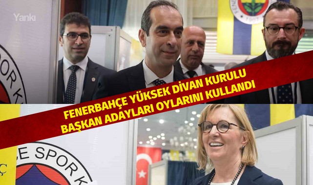Fenerbahçe Yüksek Divan Kurulu başkan adayları oylarını kullandı