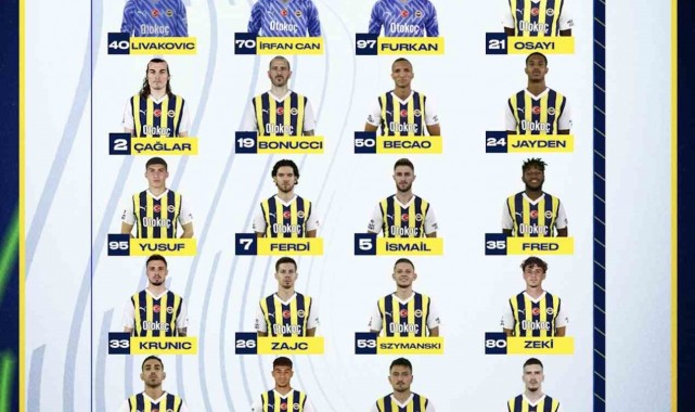 Fenerbahçe'nin Olympiakos maçı kamp kadrosu açıklandı