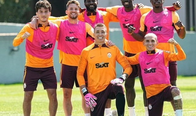 Galatasaray'da, Corendon Alanyaspor maçı hazırlıkları başladı