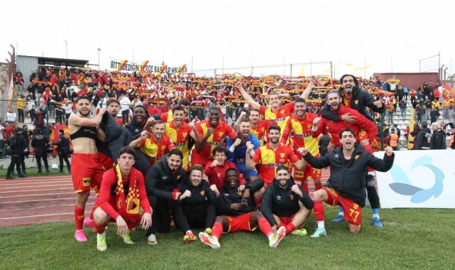 Göztepe deplasmanda lider