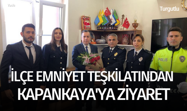 İlçe Emniyet Teşkilatından Kapankaya'ya ziyaret