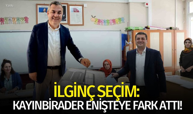 İlginç seçim: Kayınbirader enişteye fark attı!