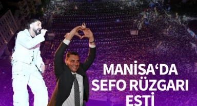 Manisa'da Sefo rüzgarı esti