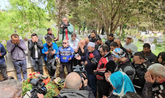 Motosikletliler 'Oğuz Murat Aci için adalet' diyerek buluştu