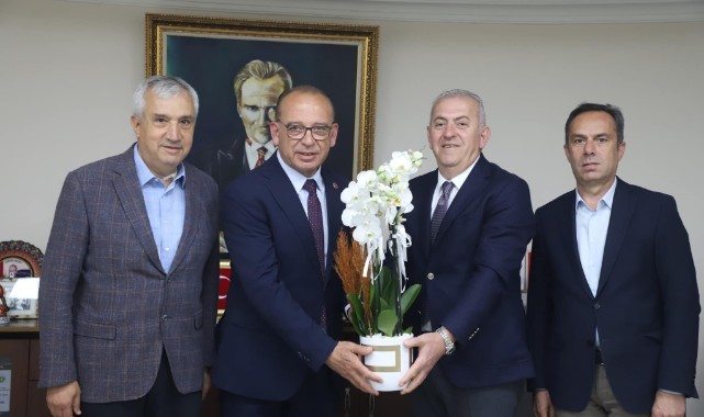 OSB yönetiminden Başkan Akın'a ziyaret