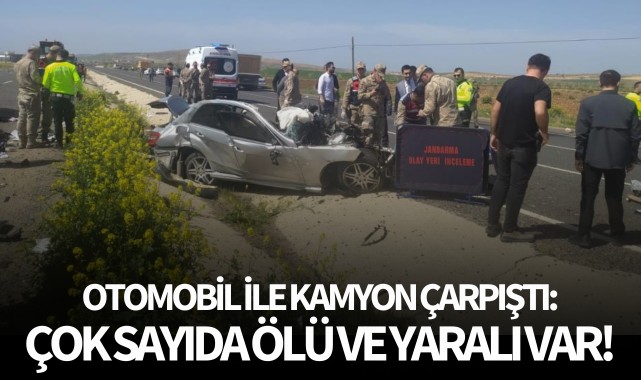 Otomobil ile kamyonun çarpıştı: Çok sayıda ölü ve yaralılar var!