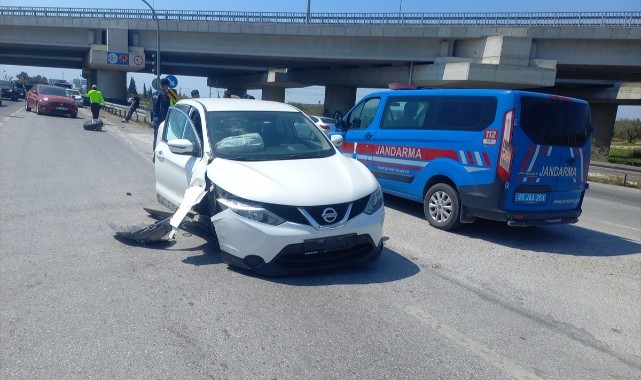 Saruhanlı'da kaza: 6 yaralı