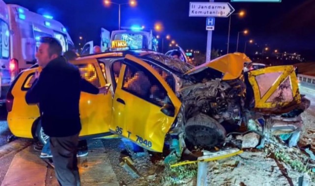 Ticari taksi kazasında ölü sayısı 2'ye yükseldi