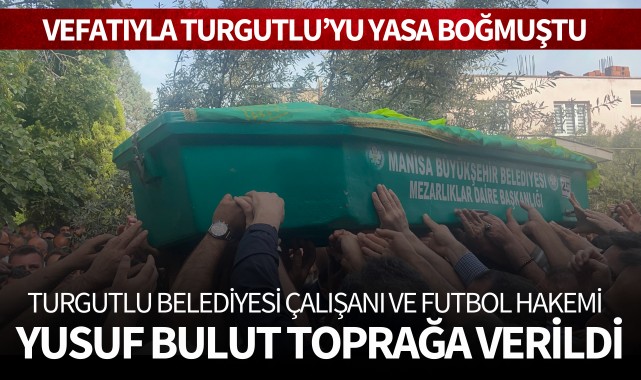 Turgutlu'yu ağlatan genç hakeme gözü yaşlı veda!