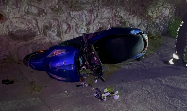 Turgutlu'da motosiklet kazası: 1 yaralı