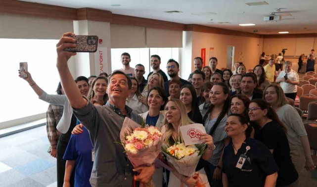 Ünlü oyuncu Alp Kırşan, İEÜ Medical Point'te babalık serüvenini anlattı