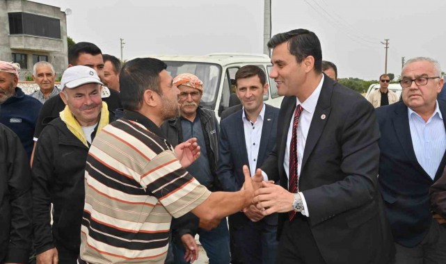 Başkan Zeyrek kiraz üreticileriyle bir araya geldi