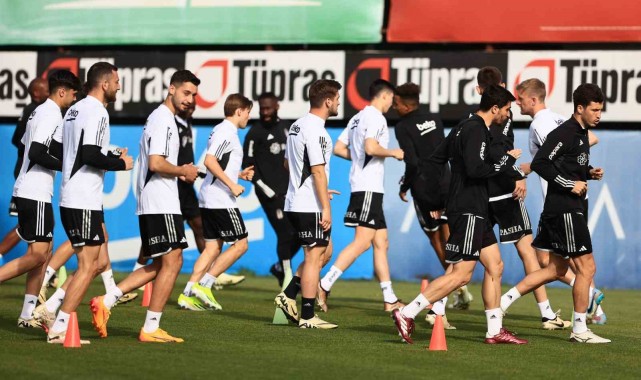 Beşiktaş, Hatayspor maçı hazırlıklarını tamamladı