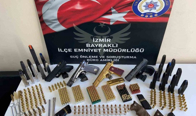 Evinden adeta cephanelik çıktı!