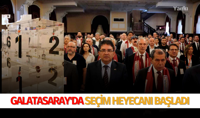 Galatasaray'da seçim heyecanı başladı
