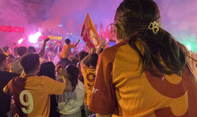 Galatasaray'ın şampiyonluğu Manisa'da coşkuyla kutlandı
