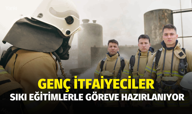 Genç itfaiyeciler sıkı eğitimlerle göreve hazırlanıyor