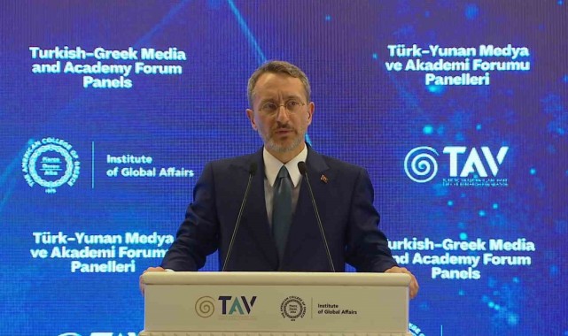 İletişim Başkanı Altun: "Yunanistan'la dostluğumuzu pekiştirecek ve güçlendirecek her türlü girişime destek vermeye hazırız"