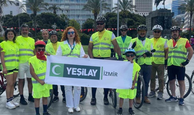 İzmir'de pedallar bağımlılıktan uzak nesiller için çevrildi