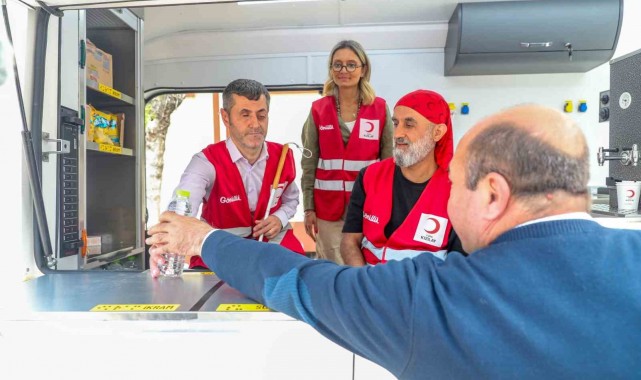 Kızılay Engelsiz İkram Aracı'yla engellileri yardım faaliyetlerine dahil ediyor