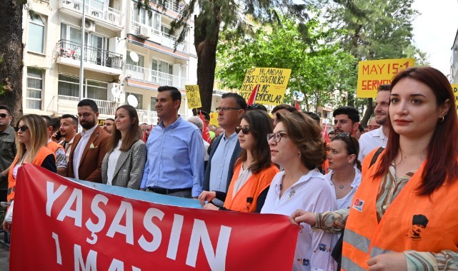 Manisa 1 Mayıs'ı böyle kutladı 