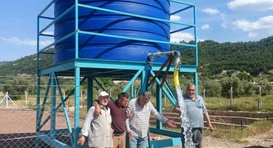Manisa Büyükşehir'den Akçapınar'a taral doldurma tesisi
