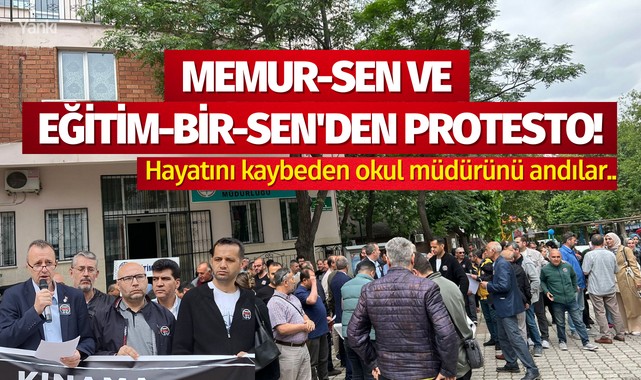 Memur-Sen ve Eğitim-Bir-Sen'den protesto