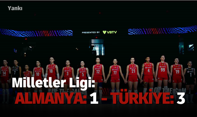 Milletler Ligi: Almanya: 1 - Türkiye: 3