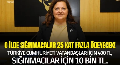 O ilde sığınmacalar 25 kat fazla ödeyecek!