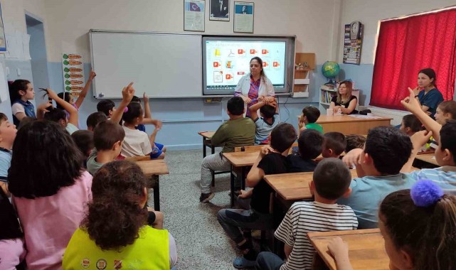 Öğrencilere sağlık ve sağlıklı beslenme eğitimi