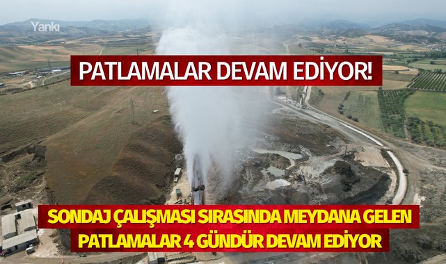 Patlamalar 4 gündür devam ediyor!