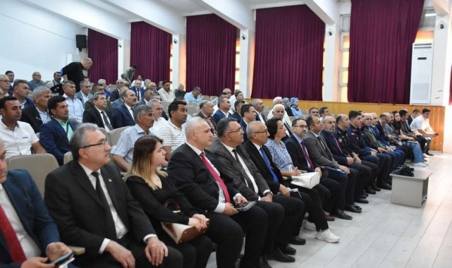 Salihli'de muhtarlar toplantısı gerçekleştirildi