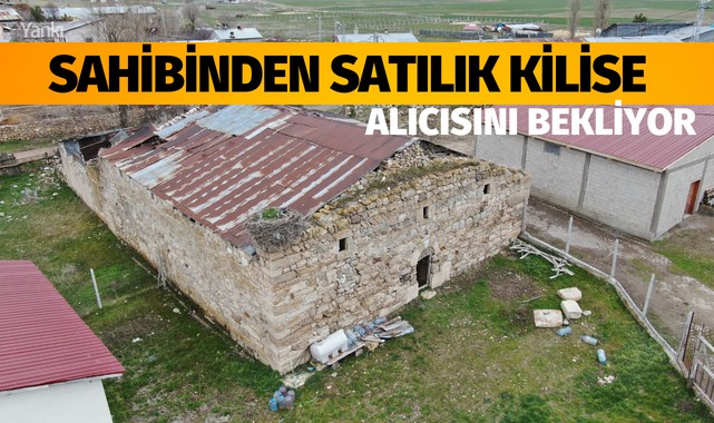 Sivas'ta sahibinden satılık kilise!