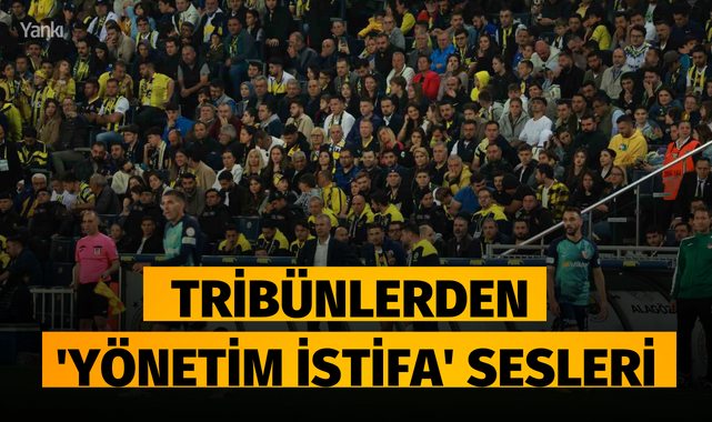 Tribünlerden 'yönetim istifa' sesleri