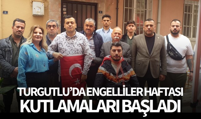 Turgutlu'da Engelliler Haftası kutlamaları başladı