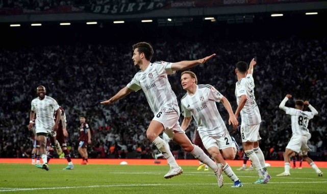 Ziraat Türkiye Kupası Finali: Beşiktaş: 3 - Trabzonspor: 2