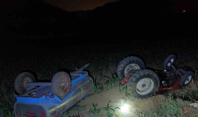 Bir traktör kazası da Tire'de: 1 kişi yaşamını yitirdi