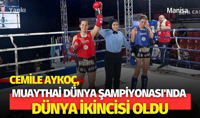 Cemile Aykoç, Muaythai Dünya Şampiyonası'nda dünya ikincisi oldu