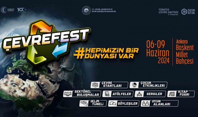 Çevre haftasının bu yılki teması "Hepimizin bir dünyası var" olacak