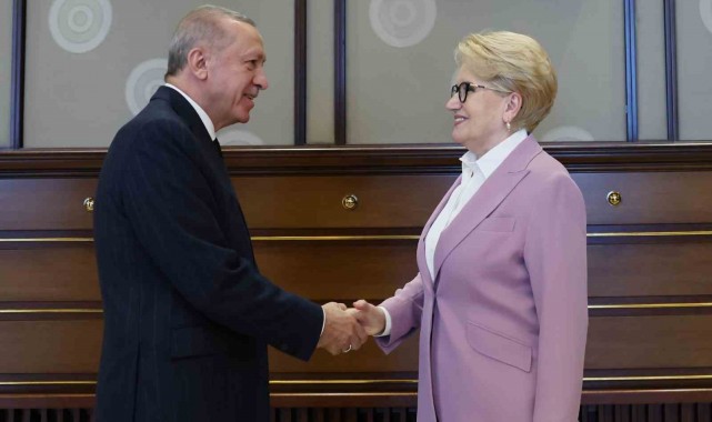 Cumhurbaşkanı Erdoğan, eski İYİ Parti Genel Başkanı Akşener ile görüştü