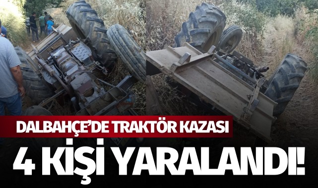 Dalbahçe'de kaza: 4 yaralı